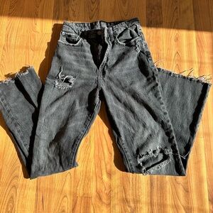 BDG urban outfitters flare jeans with rips